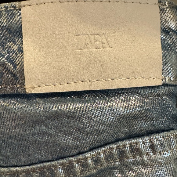 Zara metallic jeans - Picture 3 of 4